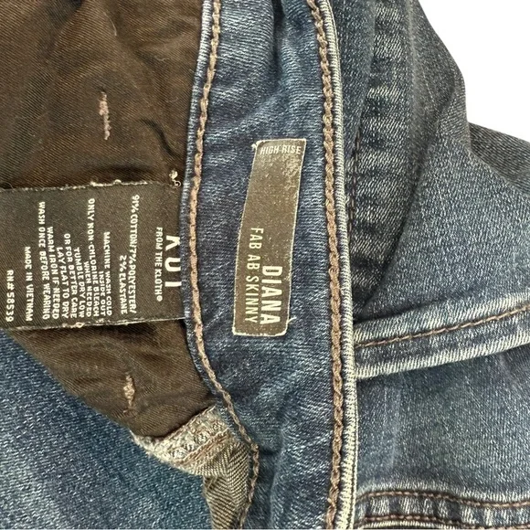 Kut From the Kloth Size 20W Fab AbSkinny Diana Dark Denim Jeans Comfort Coverage - Picture 8 of 8
